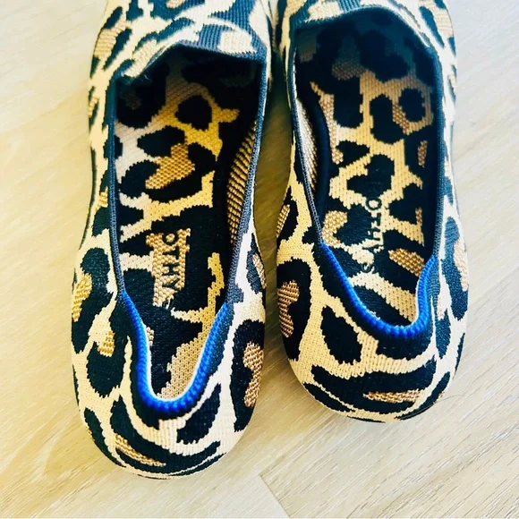 Rothy's Leopard Print Women's Shoes - Picture 10 of 12